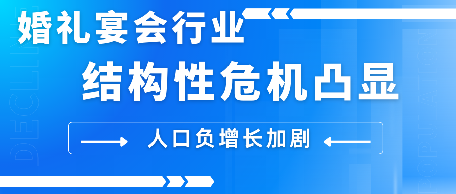 婚禮宴會行業(yè)危機凸顯！國家統(tǒng)計局最新數(shù)據(jù)